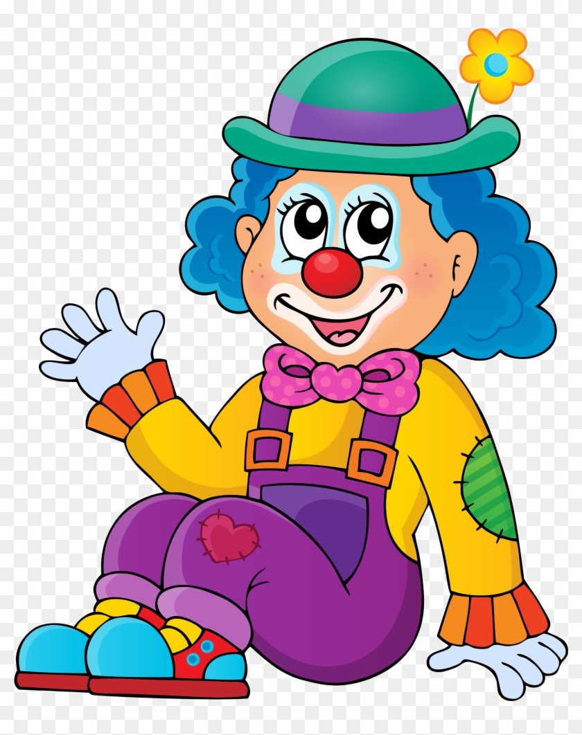 Royalty-free Clown Illustration - My Little Circus (a Coloring Book For Kids) #920175