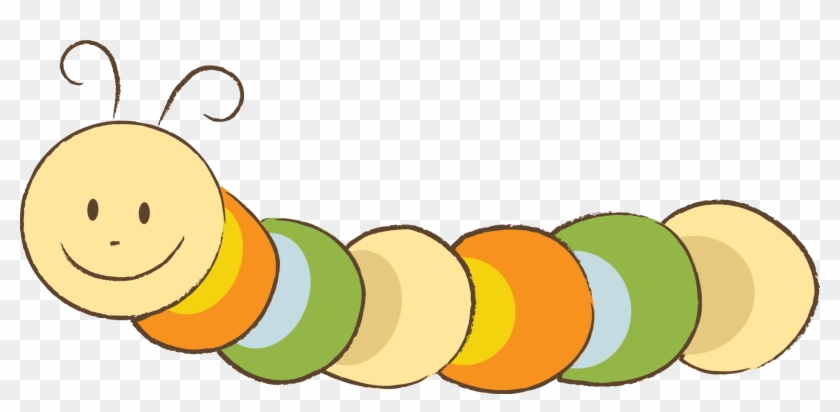 Cartoon Clip Art - Fuzzy Caterpillar Clip Art #920296