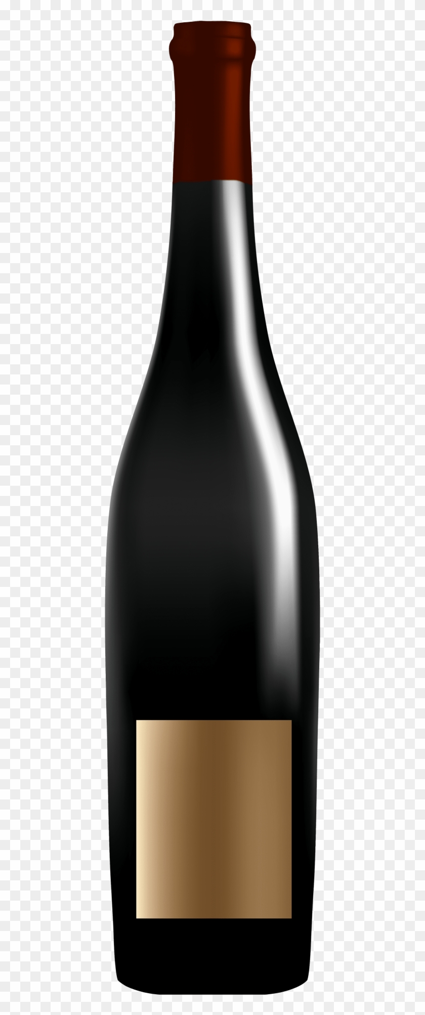Download Elegant Wine Bottle Png Clipart - Wine Bottle Png #920372