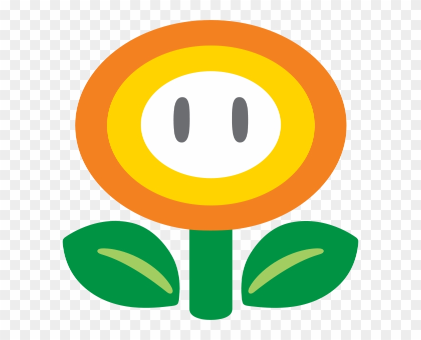 Fileartwork Fire Flower Simplesvg Super Mario Wiki - Simple Mario Fire Flower #920399