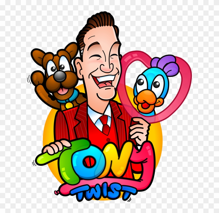 Tony Twist Is An International Award Winning Balloon - Clip Art #920444