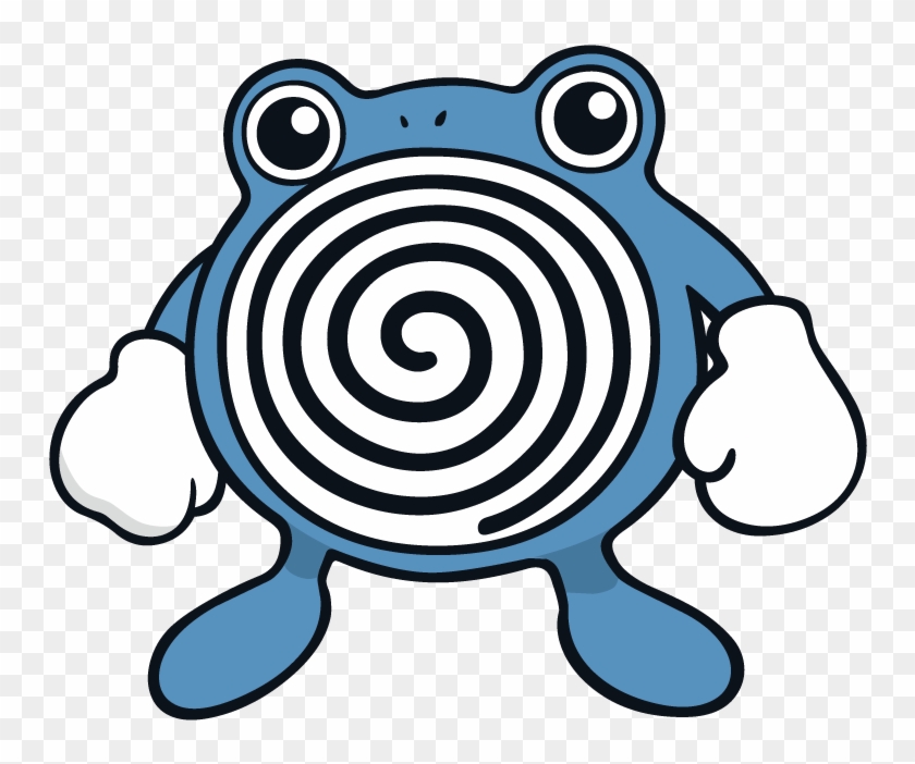 Poliwhirl Pokemon Character Vector Art - Poliwhirl Pokemon #920516