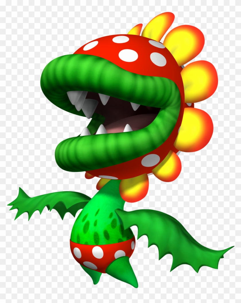 Petey Piranha As He Appears In Mario Super Sluggers - Petey Piranha Nintendo Free #920519