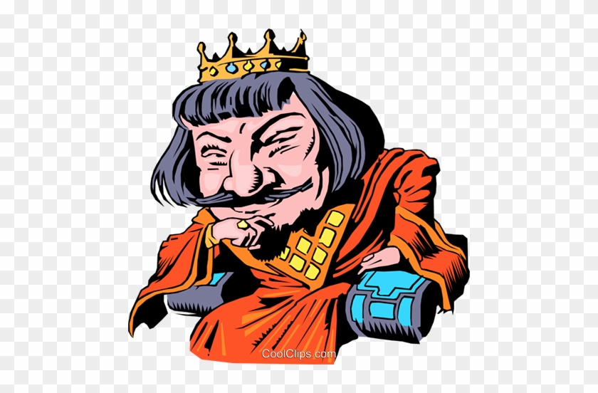Cartoon King Arthur Royalty Free Vector Clip Art Illustration - Caricaturas Del Rey Arturo Png #920566