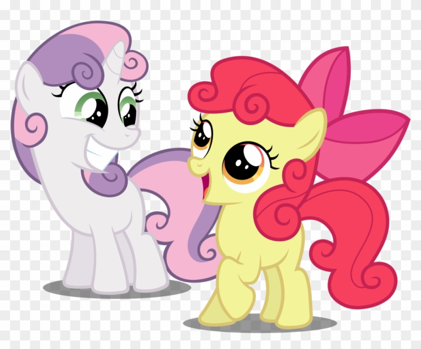My Little Pony Friendship Is Magic Baby Apple Bloom - Mlp Sweetiebloom #920597