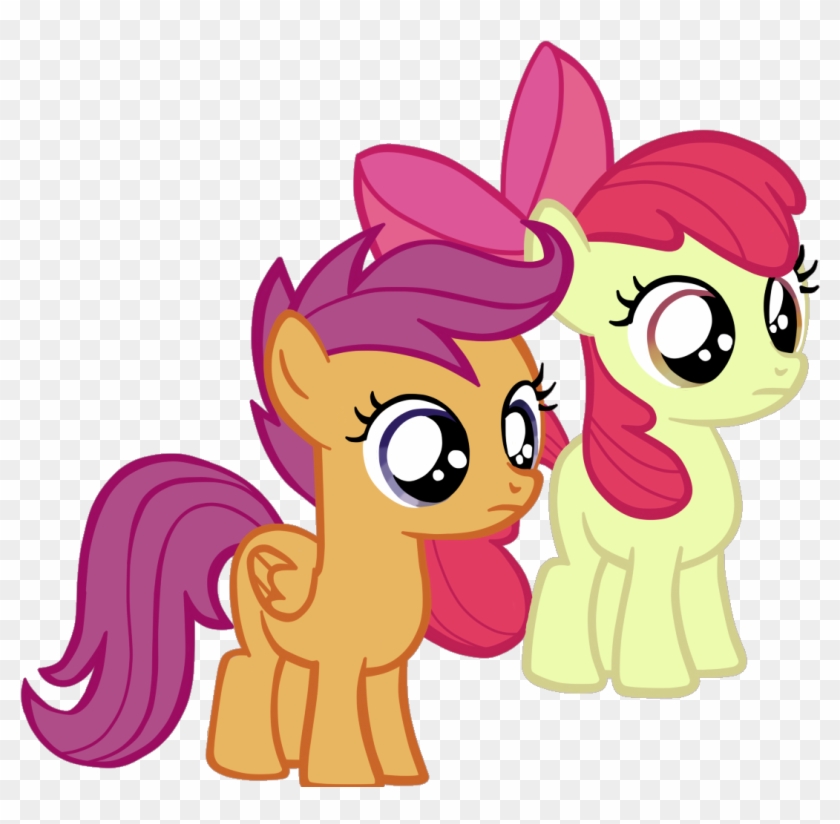 Applebloom And Scootaloo - Scootaloo X Apple Bloom #920614