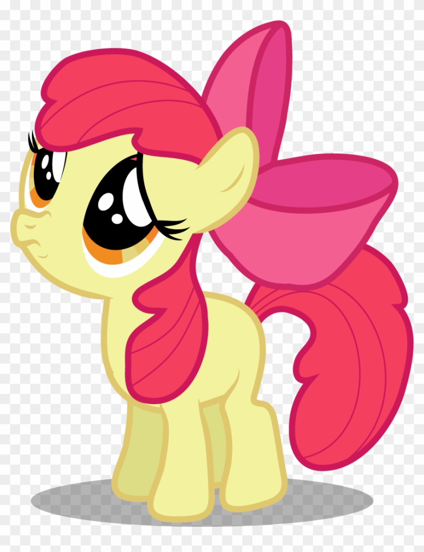 Sad Eyed Apple Bloom By Creshosk - Little Pony Friendship Is Magic #920620