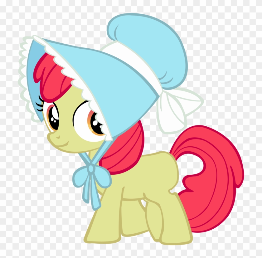 Apple Bloom Wearing Her Bonnet By Star-burn - Apple Bloom #920628