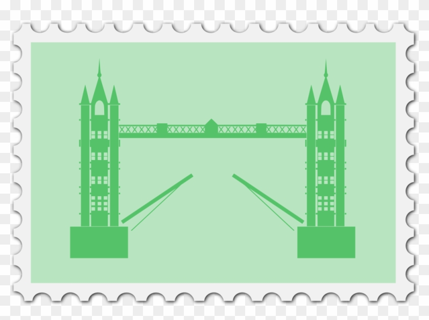 English Stamp - Tower Bridge #920672
