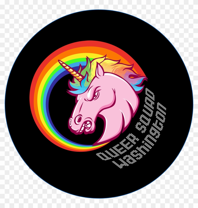 The Cog Blockers Vs Queer Squad Washington - Angry Unicorn #920766