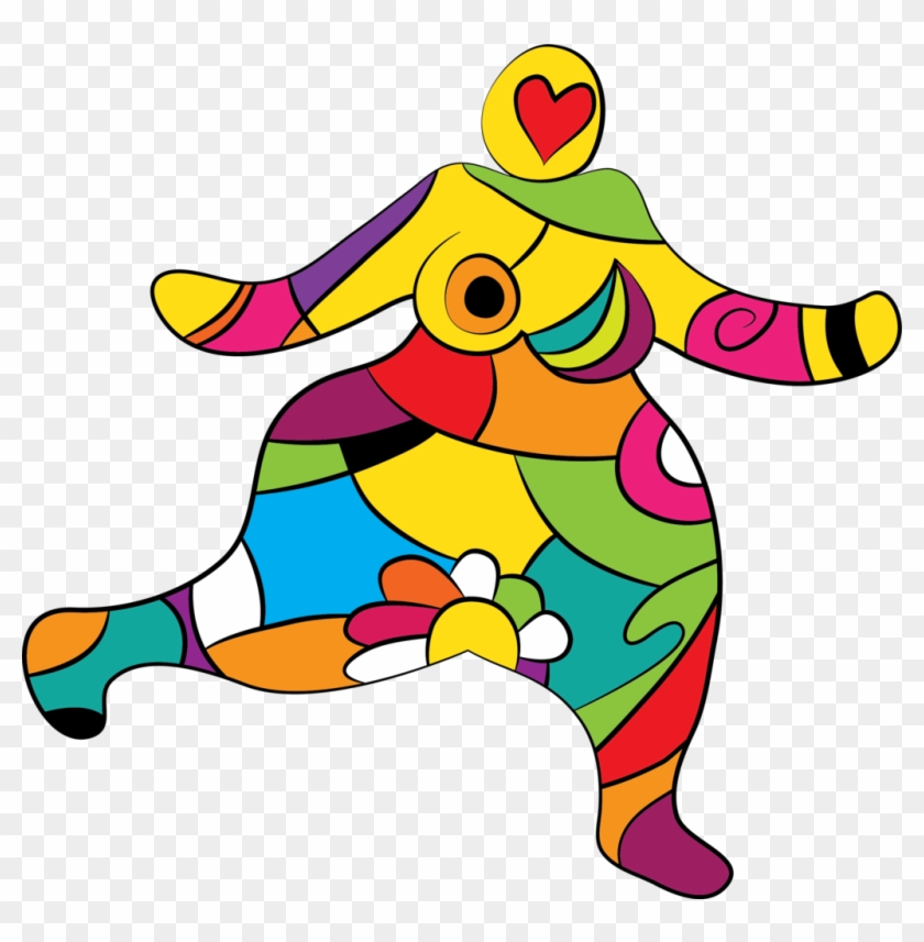 Nana A La Niki De Saint Phalle By Esbeherel - Nana Niki De Saint Phalle Png #920788