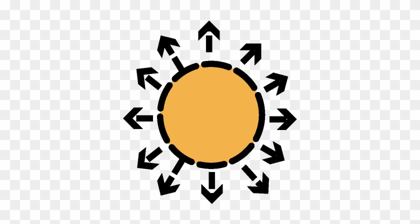 Radiation Studies - Sun Icon Sketch #920814
