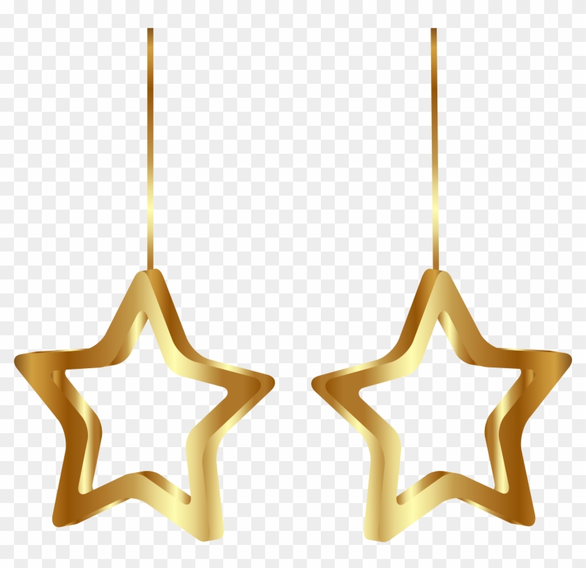 Christmas Star Ornaments Transparent Png Clipart Image - Christmas Star Decoration Png #920860