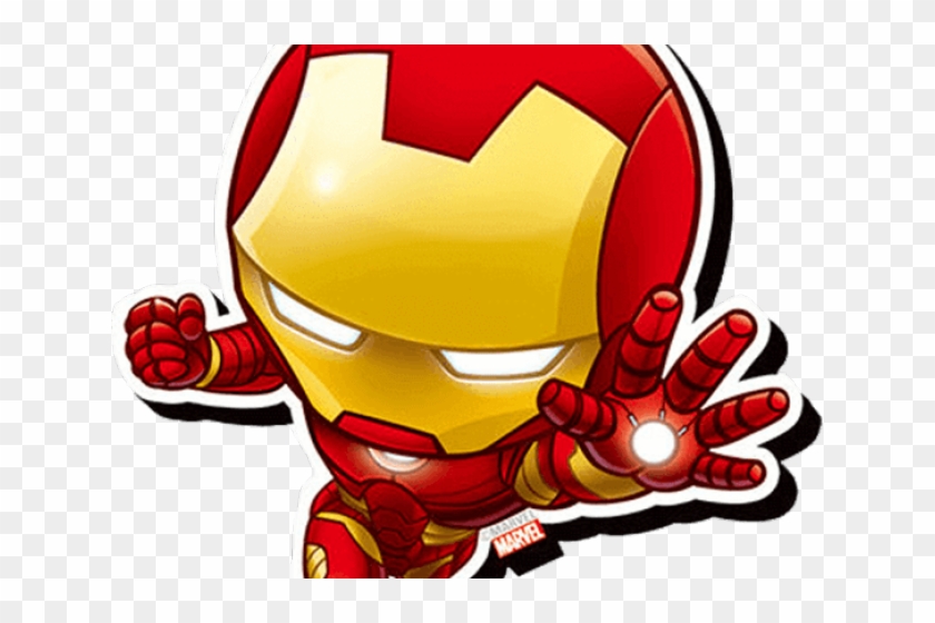 Iron Man Clipart Chibi - Aquarius Avengers Iron Man Chibi Funky Chunky Magnet #920844