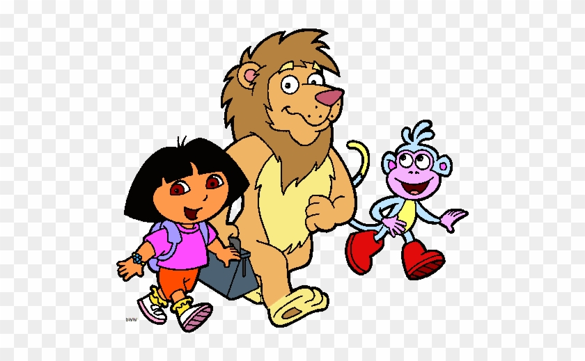 Adventure Clipart Family Reading - Dora #920976