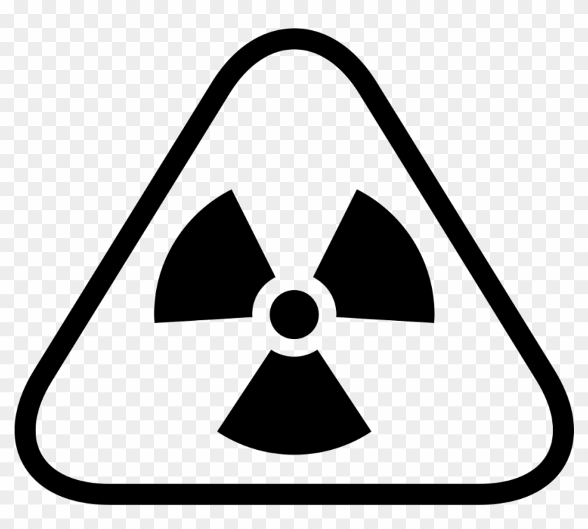 Radiation Warning Triangular Sign Comments - Nuclear Energy #920982
