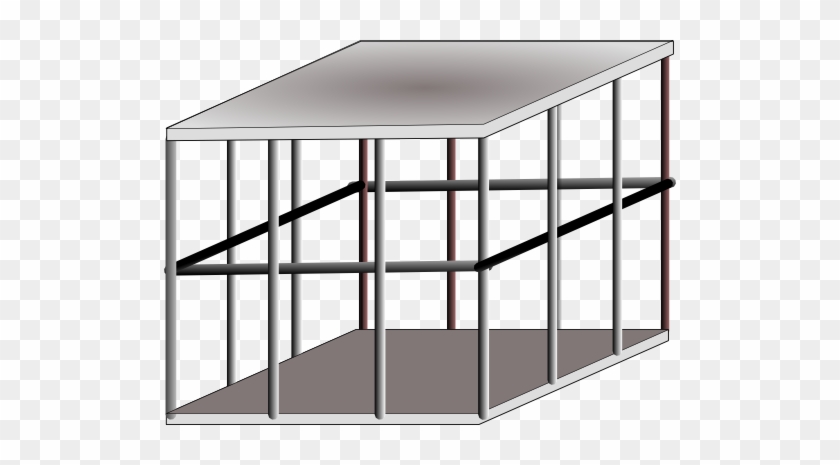 Clipart Metal Cage D51 - Cage Clipart #921087