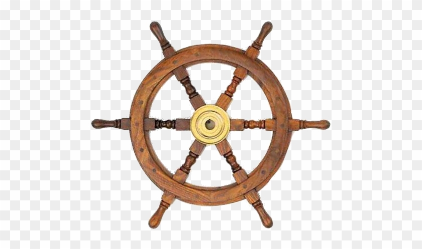The Seafarer Times - Pirate Ship Steering Wheel #921120