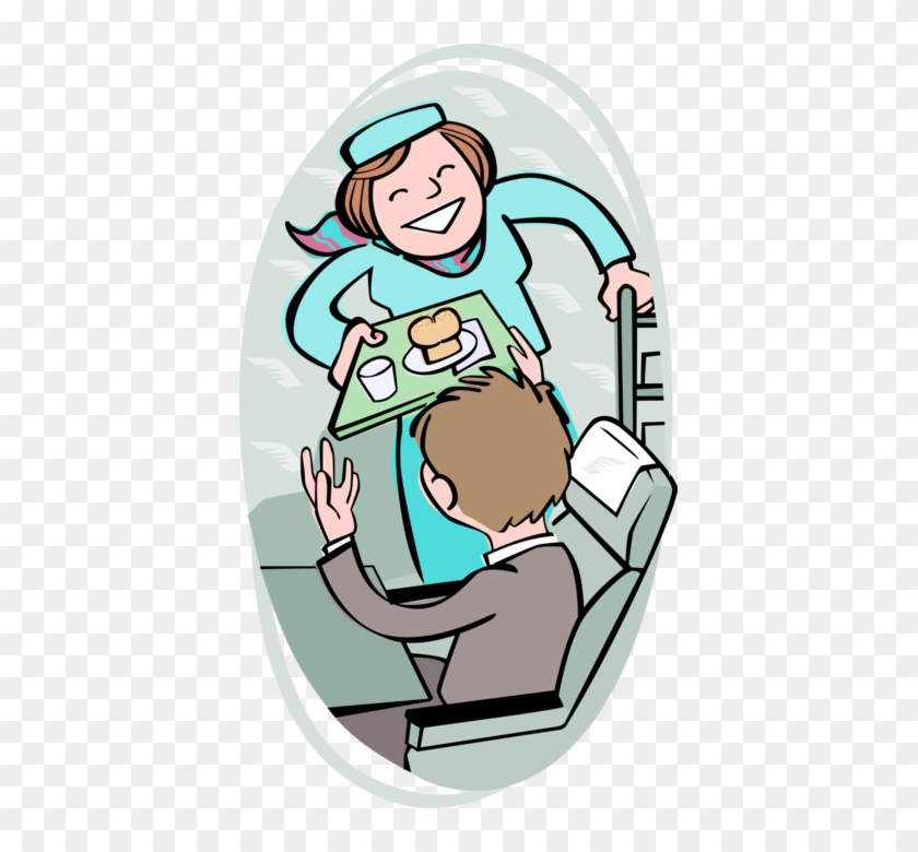 Fly Clipart Food Clipart - Flight Attendant Food Clipart #921243