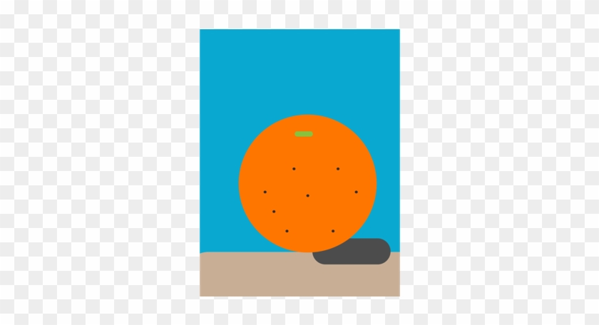 Orange Trail Art Remix By Svmaddy26 - Circle #921242