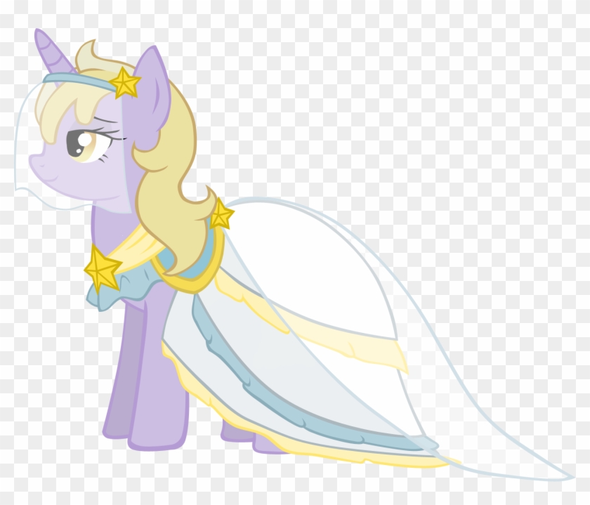 Dinky Wedding Dress By Ludiculouspegasus Dinky Wedding - Mlp Dinky And Pipsqueak #921381