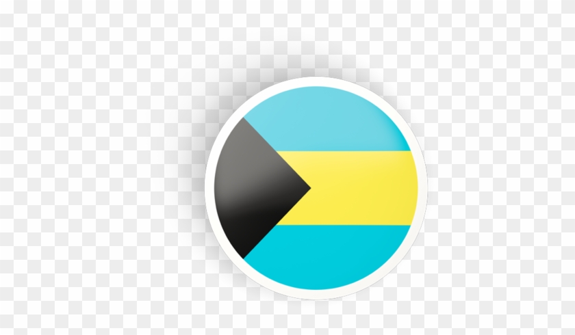 Illustration Of Flag Of Bahamas - Circle #921418
