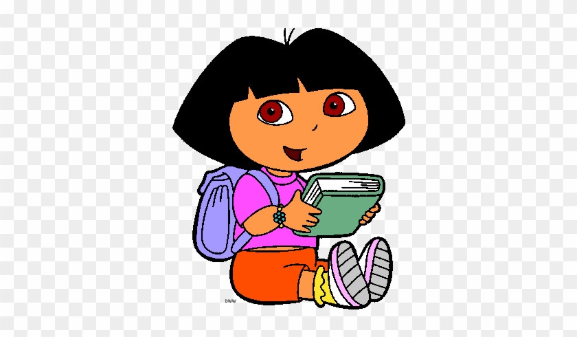 Dora Reading A Book #921424