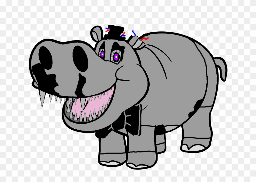 Nightmare Memo Faz-hippo By Peterwayne32 - Glückliches Cartoonhippopotamus Grußkarte #921425