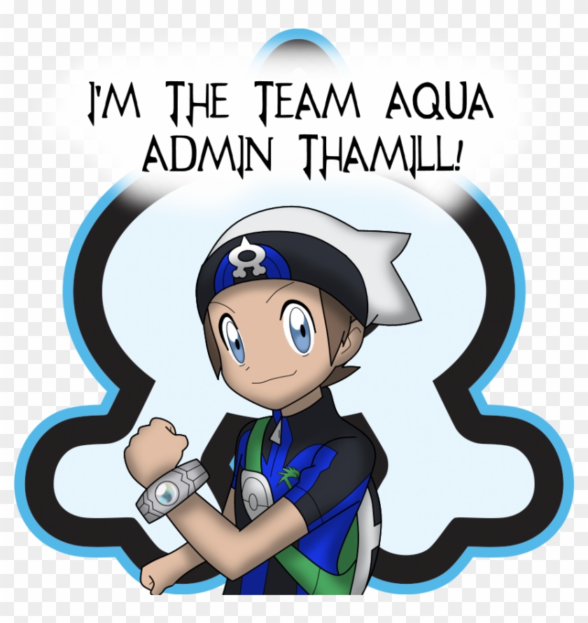 Team Aqua Admin Thamill By Coolshallow - Believe In The Peeko #921427