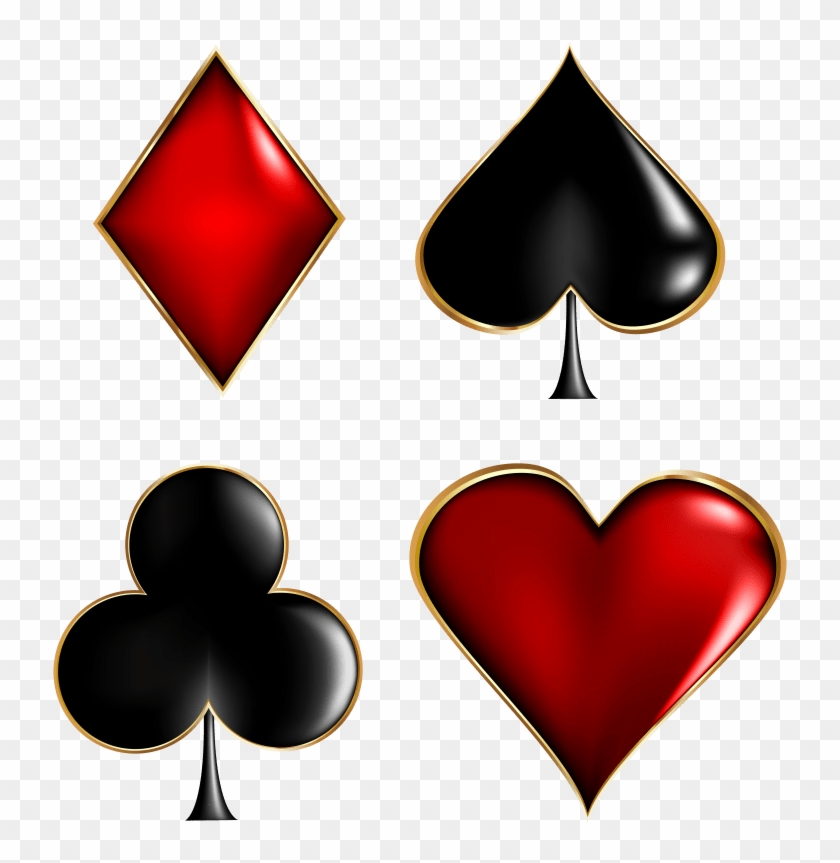 Playing Cards Symbols Clipart 3 By Lori - Transparent Playing Card Symbols #921434