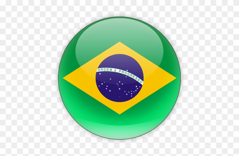 Illustration Of Flag Of Brazil - Brazil Flag Png #921447