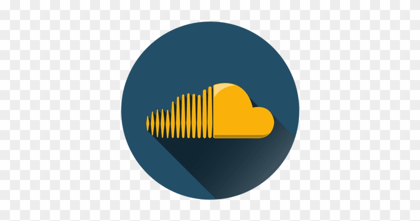 Sound Cloud Circle Icon Transparent Png - Soundcloud #921448