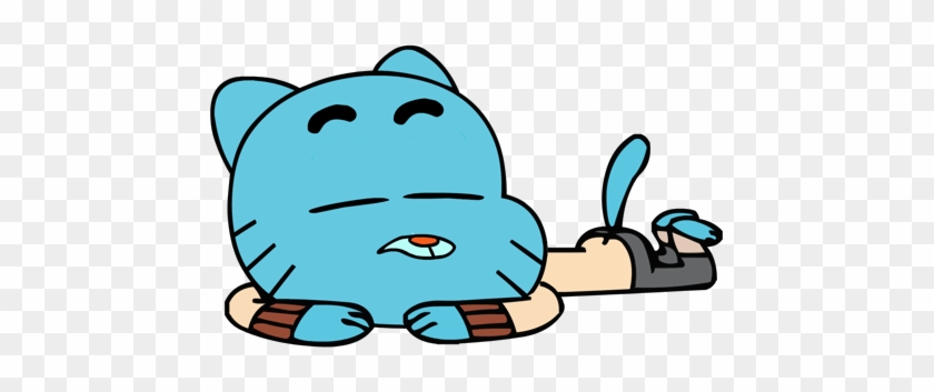 Tapi Berhubung Admin Jarinya Udah Bengkok Jadi Sekian - Amazing World Of Gumball Gumball Sleep #921477