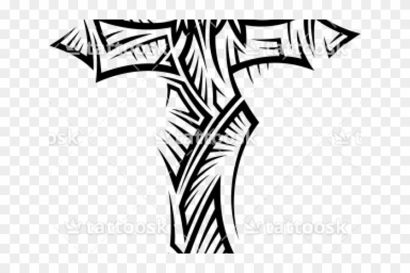 Cross Tattoos Clipart - Tattoo #921558