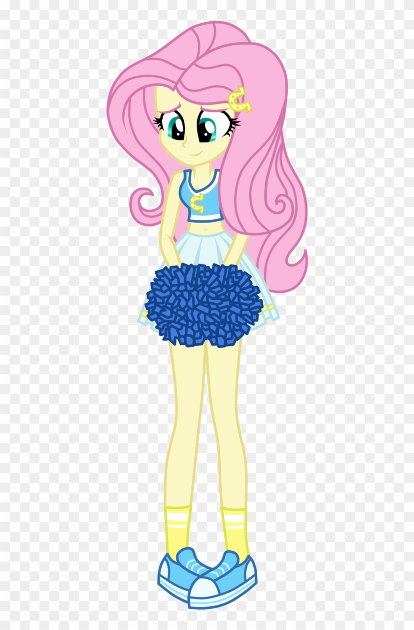 Here Rainbow Dash - Equestria Girls Fluttershy Cheerleader #921569