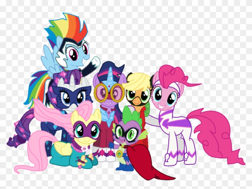 Mane Six Power Ponies #921575
