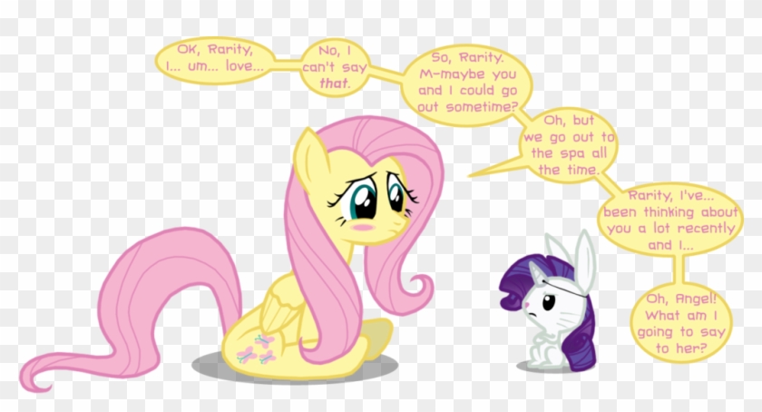 No, I Ok, Rarity, Um - Cartoon #921592