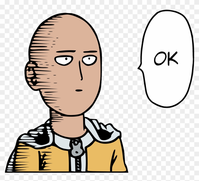 One Punch Man Clipart Flying - One Punch Man Saitama #921662