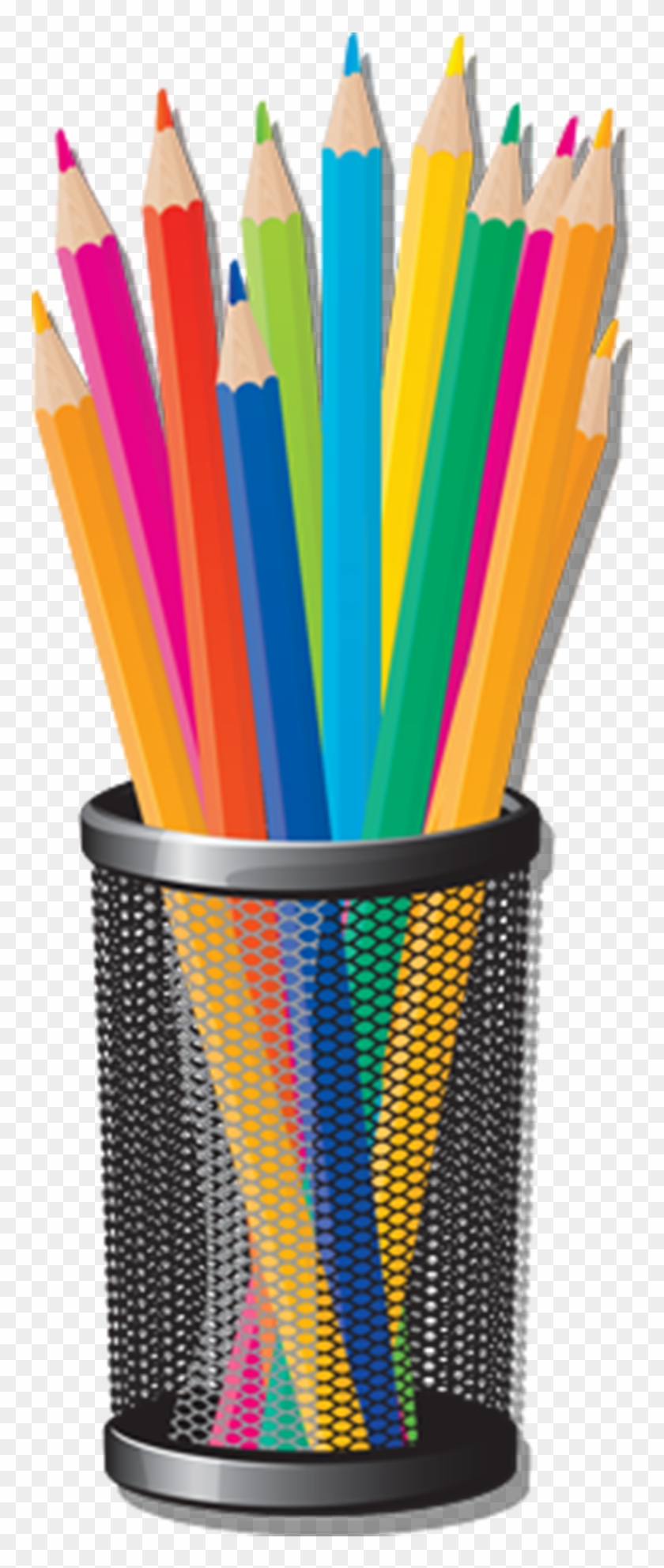 Colored Pencil Crayon Clip Art - Colouring Pencil Png Clipart #921776