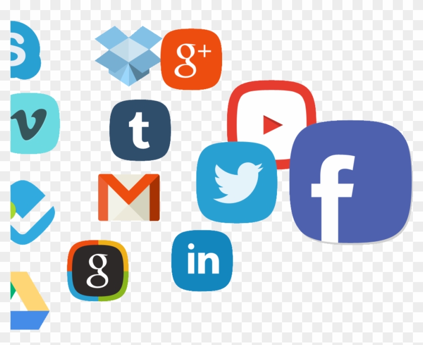 Social Media Marketing Icon Png - Social App Logo Png #921781