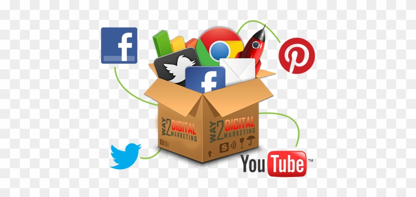 Using Social Media In E-marketing - Digital Marketing Box #921809