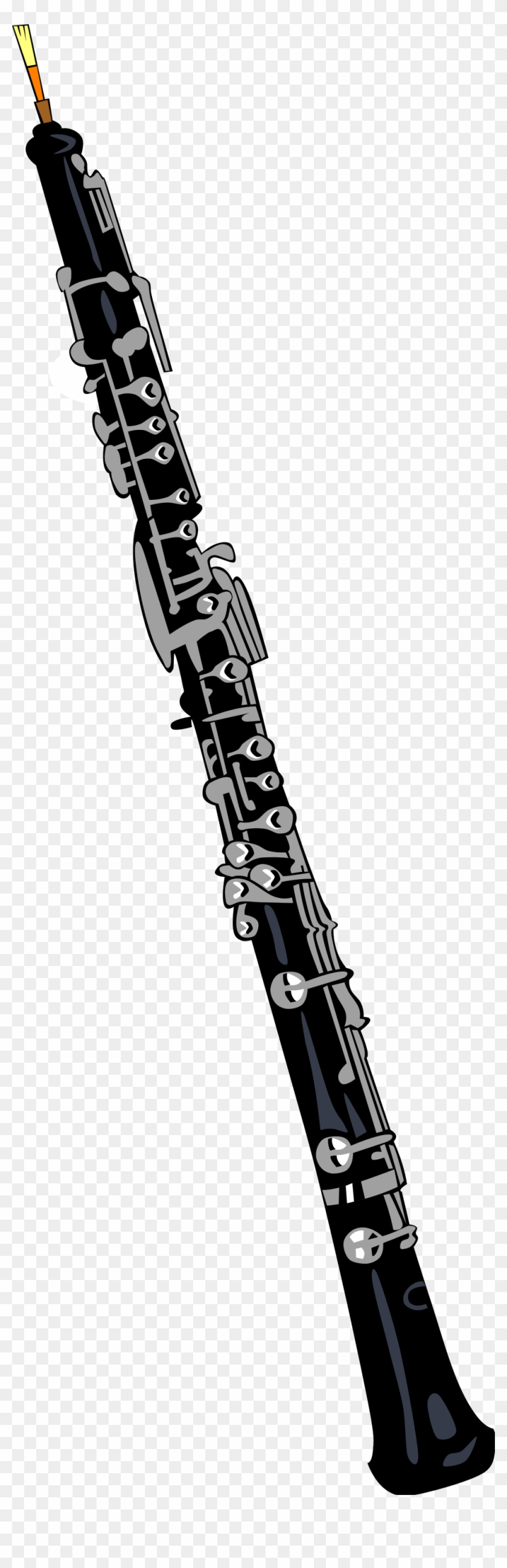 File - Oboe 1 - Svg - Oboe Clipart #921822