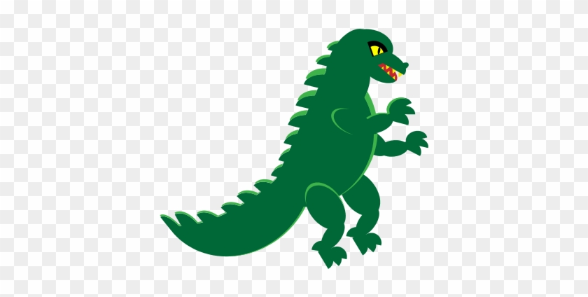 Godzilla Clipart Story - Crocodile #921836