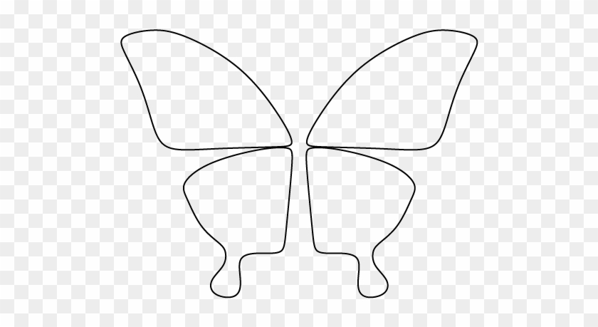 Butterfly Wings Cut Out - Butterfly Wings Template Printable #921867