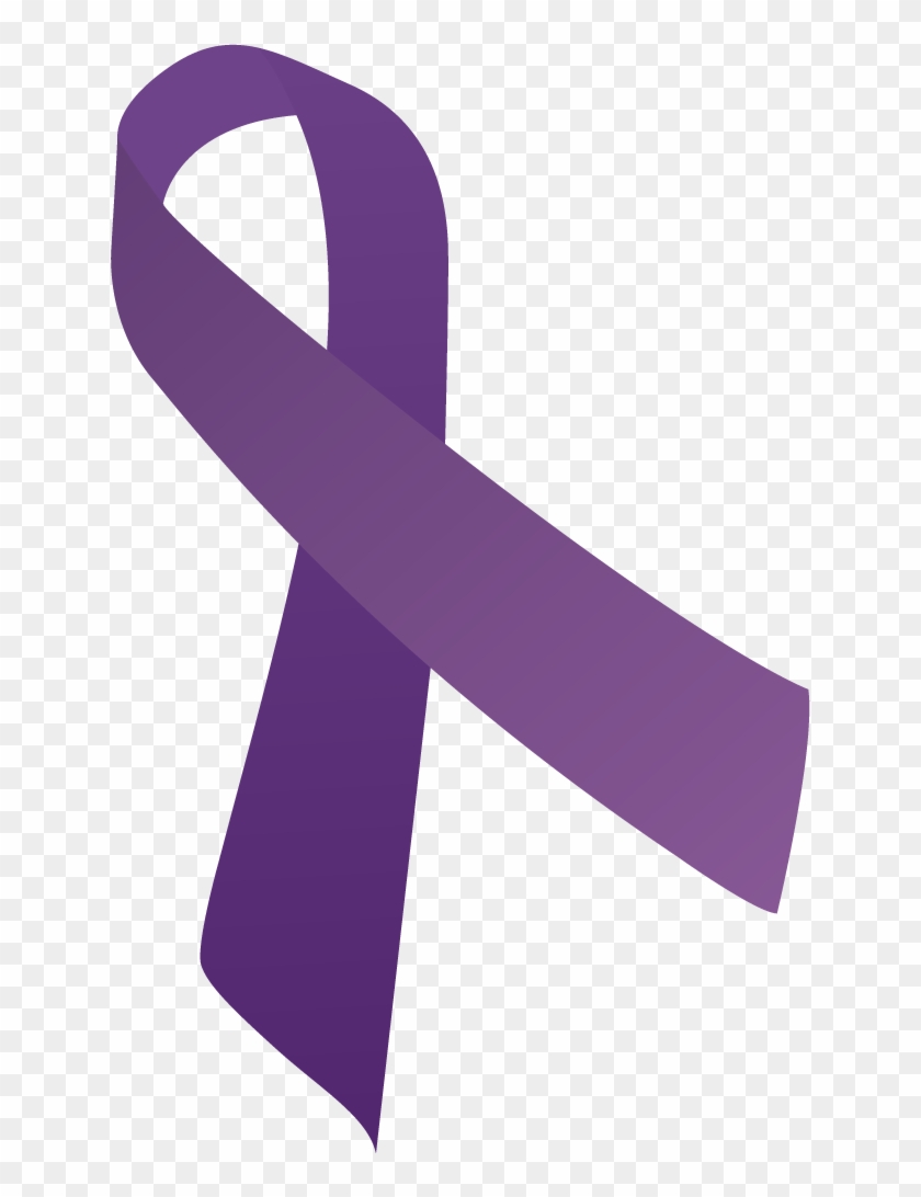 The City Of Maricopa Will Recognize The Month Of October - Purple Pancreatic Cancer Ribbon #921999