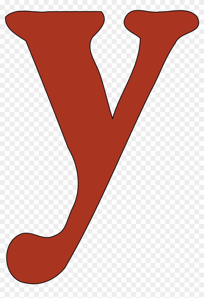 Lowercase Y - Letter Y Clipart #922061