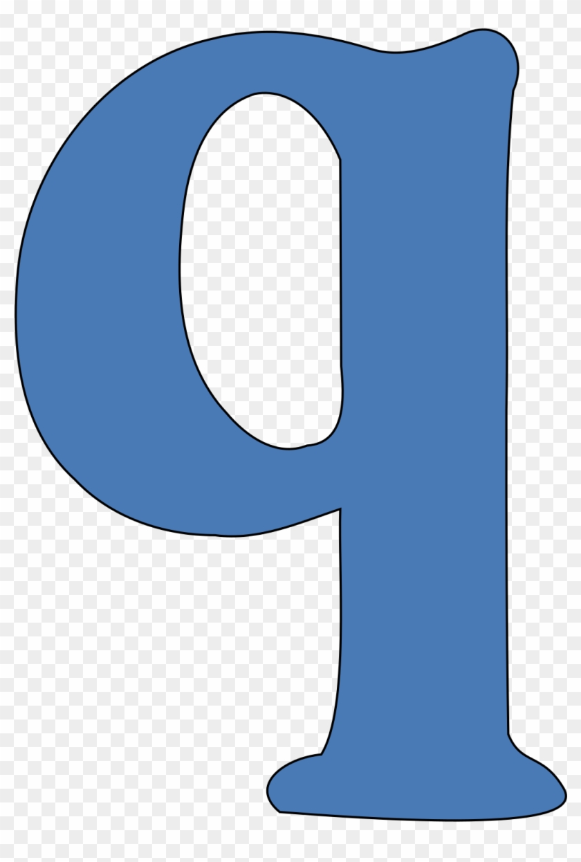 Lowercase Q - Clip Art #922123