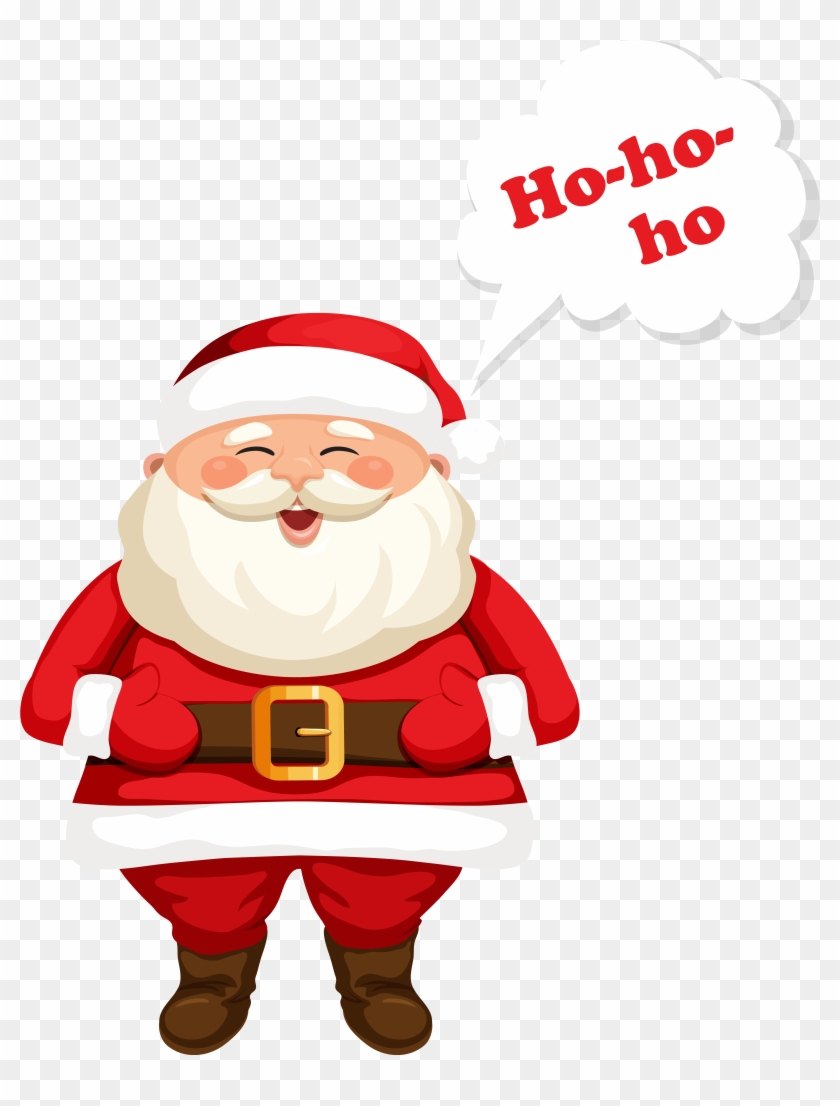 Santa Claus Ho Png Clipart Image Png M 1442631301 - Drawing #922202