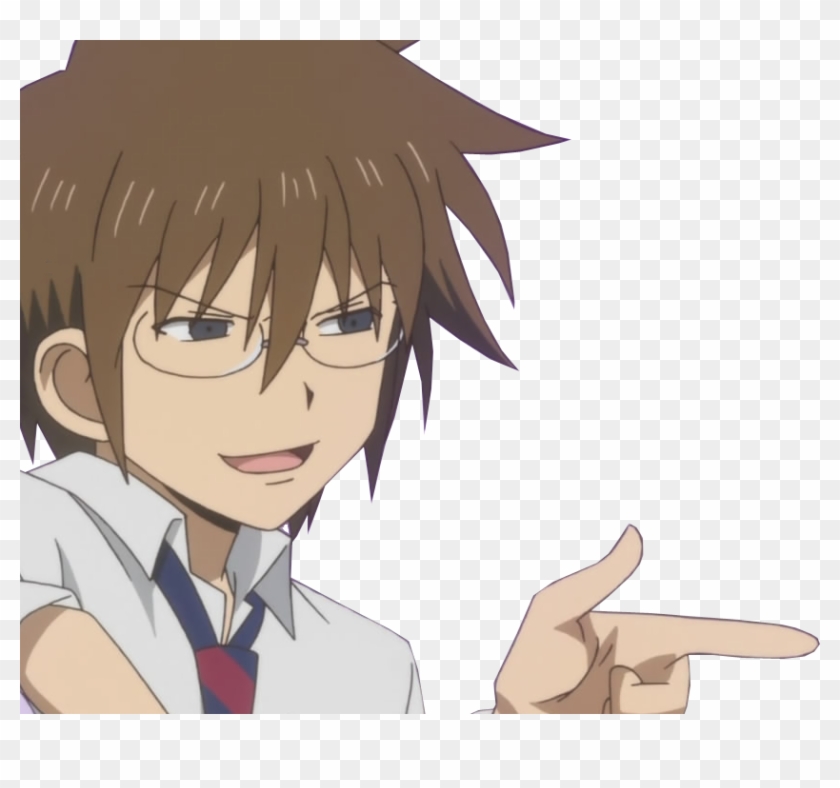 Face Facial Expression Human Hair Color Anime Nose - Danshi Koukousei No Nichijou Png #922258