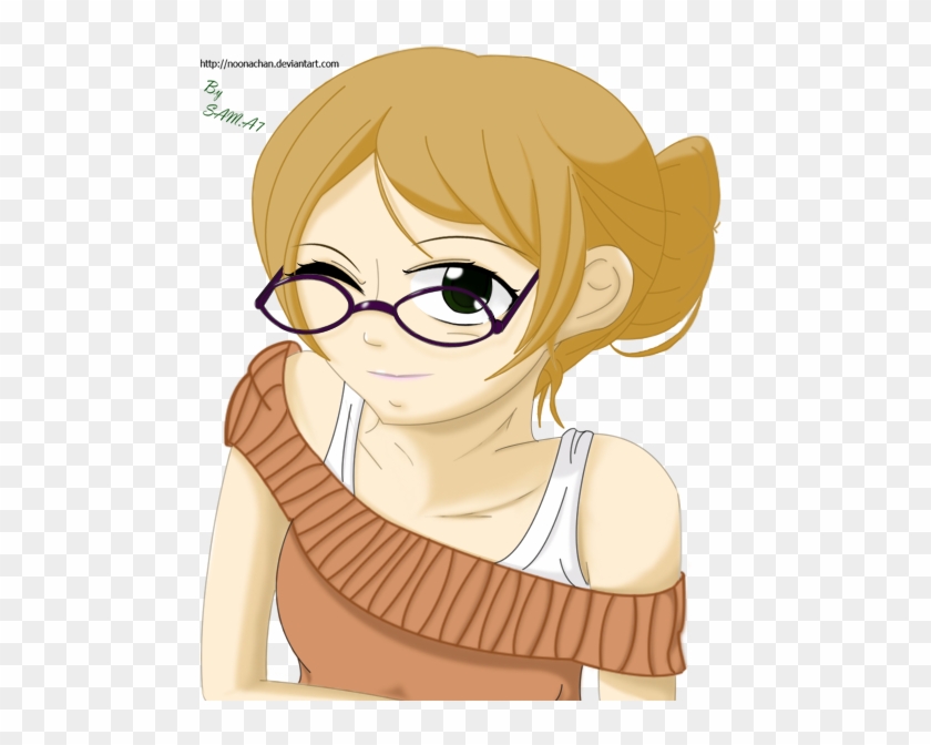 Anime Smiling Girl Png By Noonachan - Anime #922286
